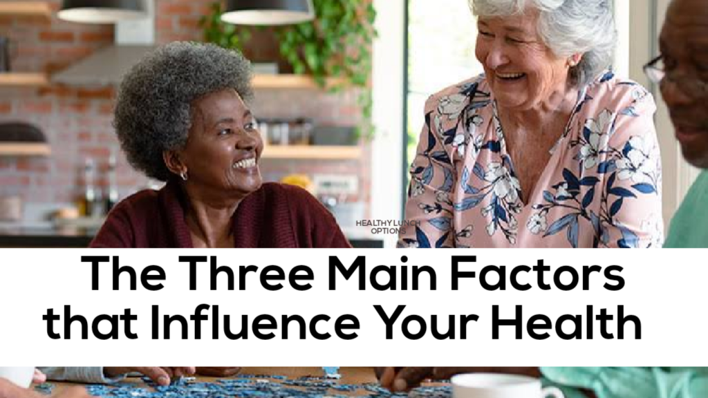 The Three Main Factors that Influence Your&nbsp;Health